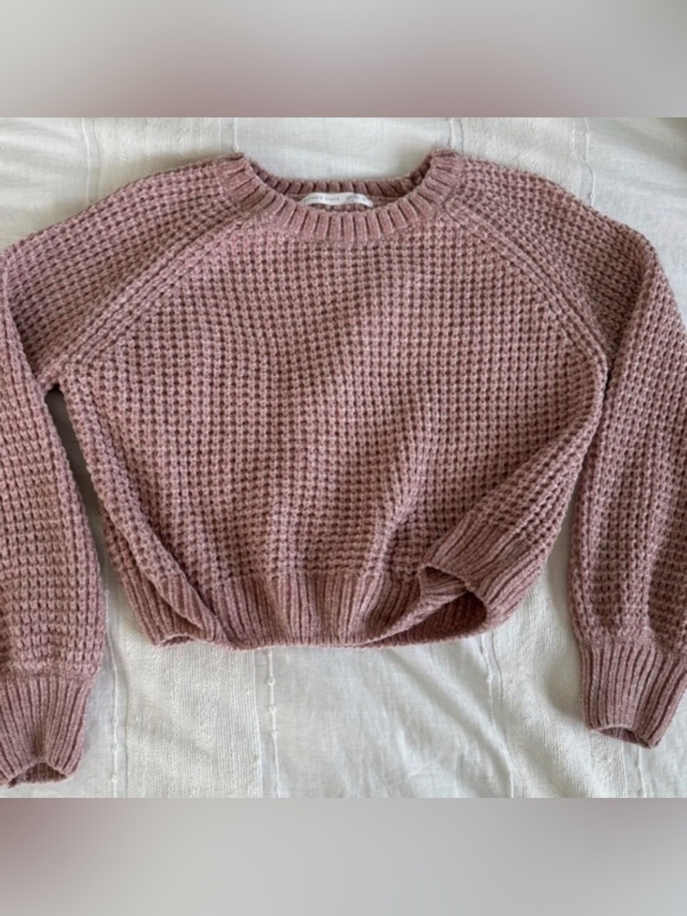Altar'd State Dusty Pink Knit Sweater